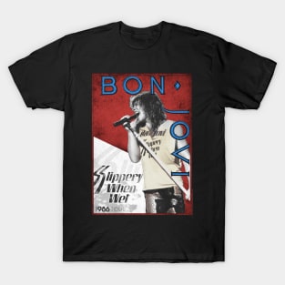 bon jovi 1986 tour T-Shirt